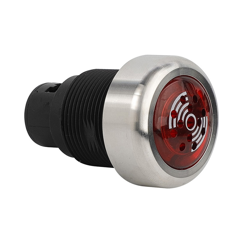 D-type alarm flashing buzzer stainless steel ring